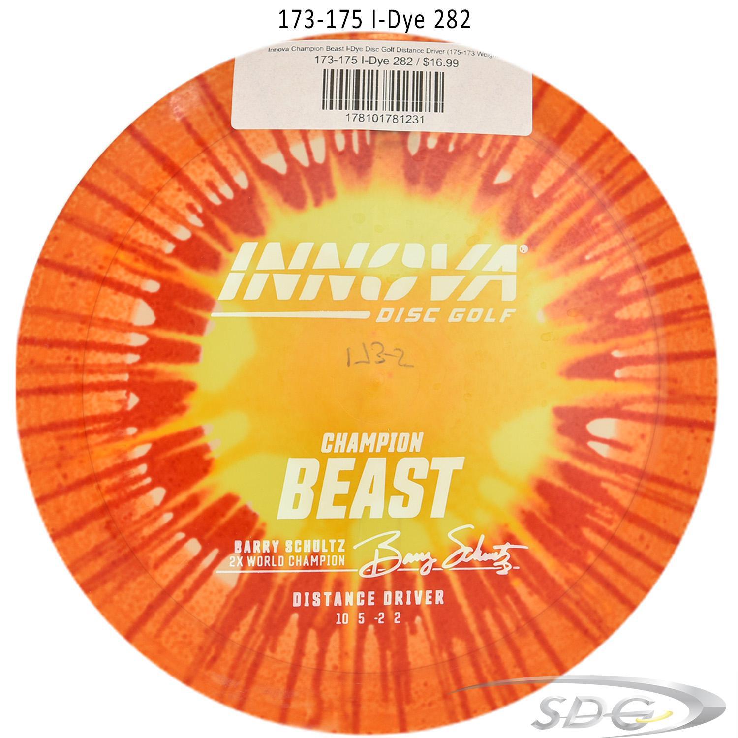 innova-champion-beast-i-dye-disc-golf-distance-driver 173-175 I-Dye 282 