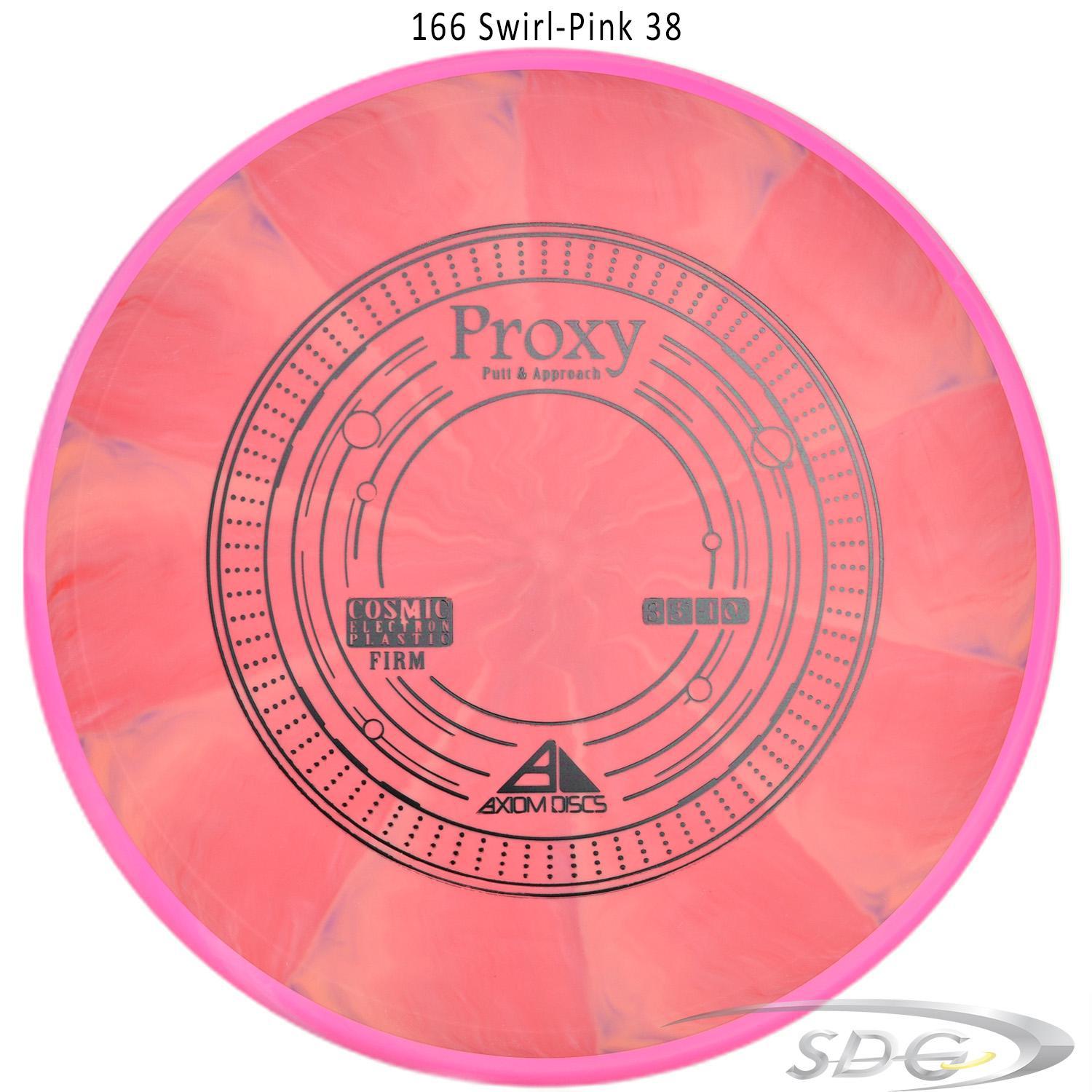 axiom-cosmic-electron-proxy-firm-disc-golf-putt-approach 166 Swirl-Pink 38 