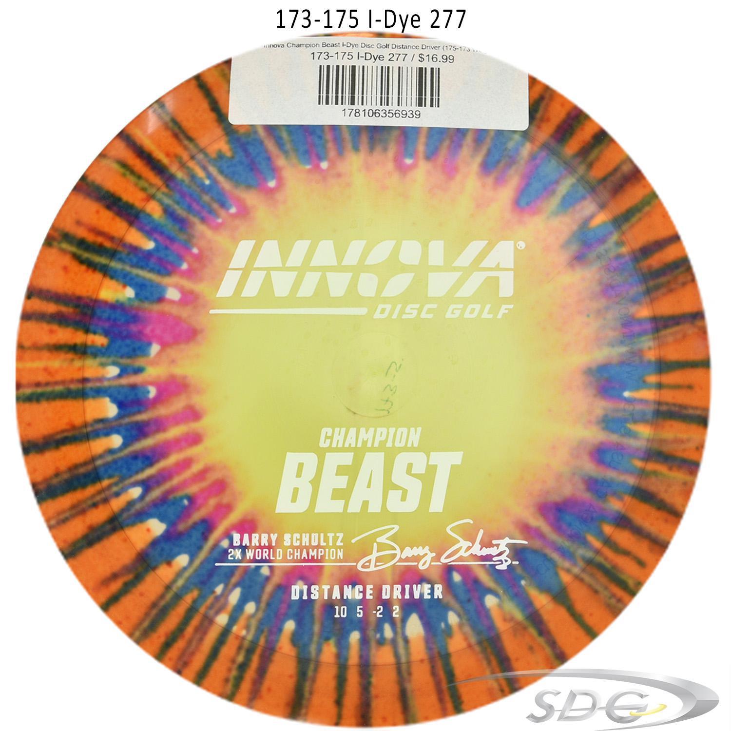 innova-champion-beast-i-dye-disc-golf-distance-driver 173-175 I-Dye 277 
