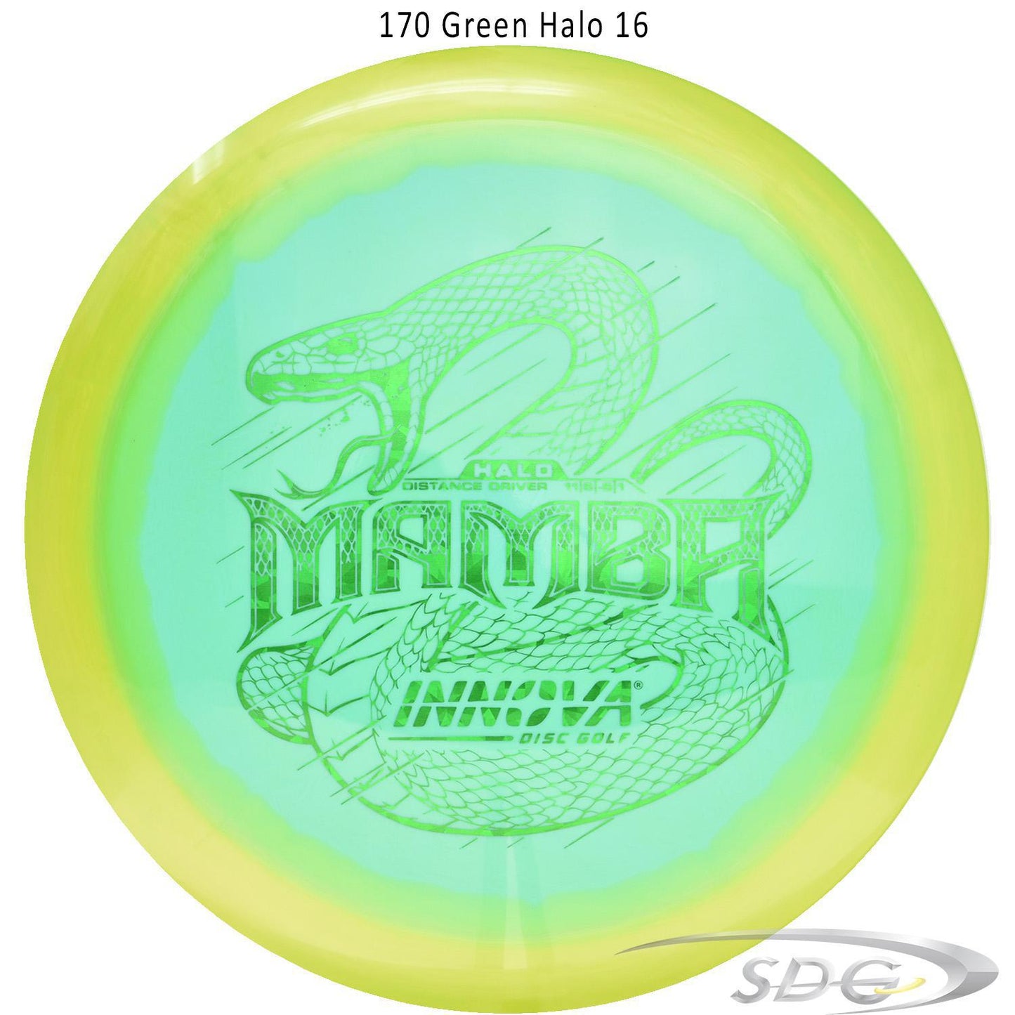 innova-halo-star-mamba-disc-golf-distance-driver 170 Green Halo 16 
