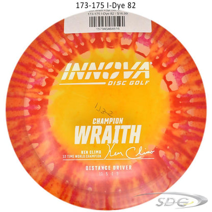 innova-champion-wraith-i-dye-disc-golf-distance-driver 173-175 I-Dye 82 