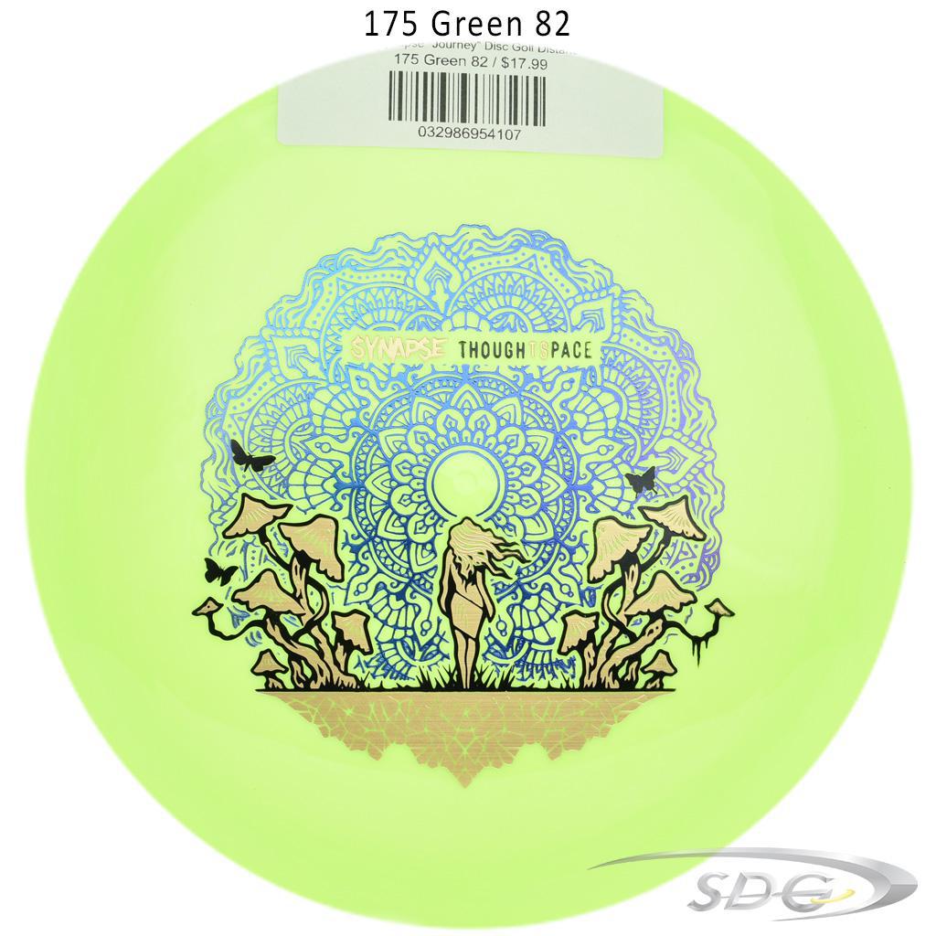 tsa-aura-synapse-journey-disc-golf-distance-driver 175 Green 82 
