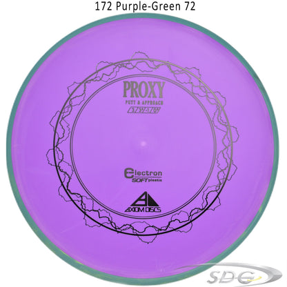 axiom-electron-proxy-soft-disc-golf-putt-approach 172 Purple-Green 72 