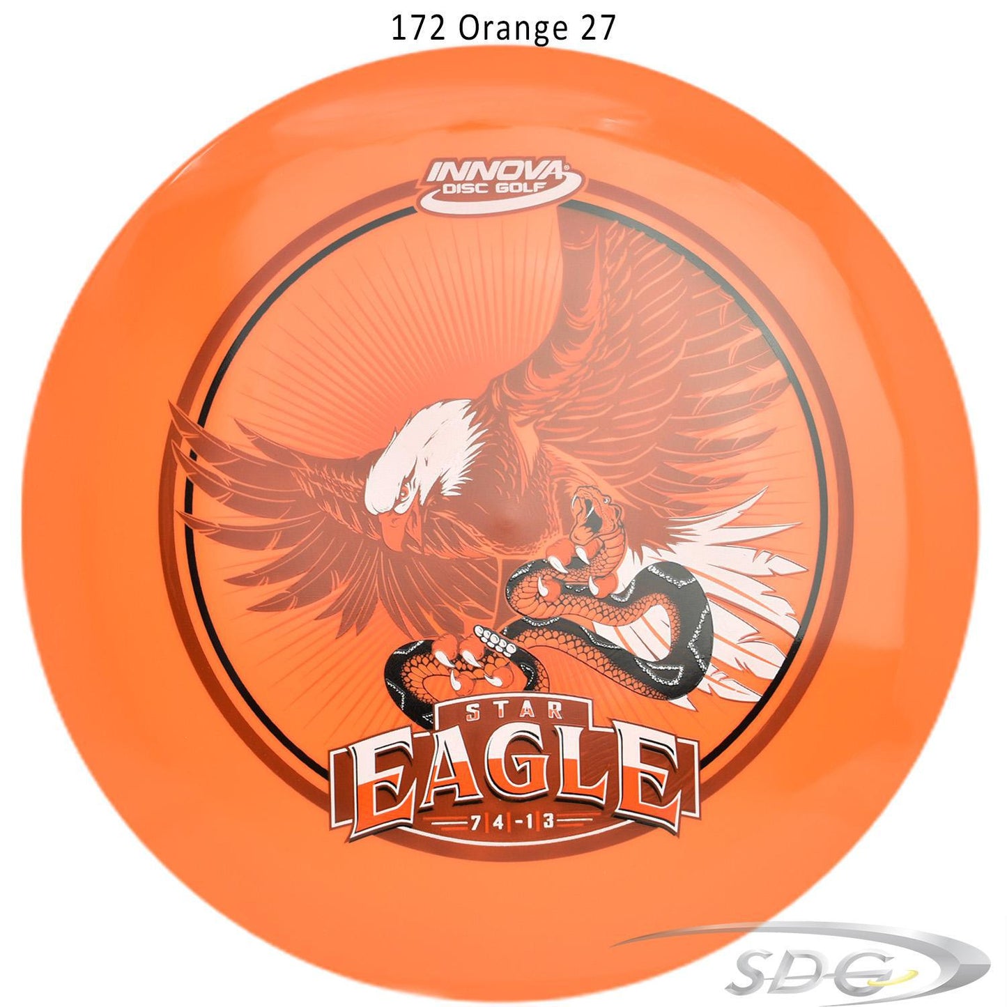 innova-star-eagle-disc-golf-fairway-driver 172 Orange 27