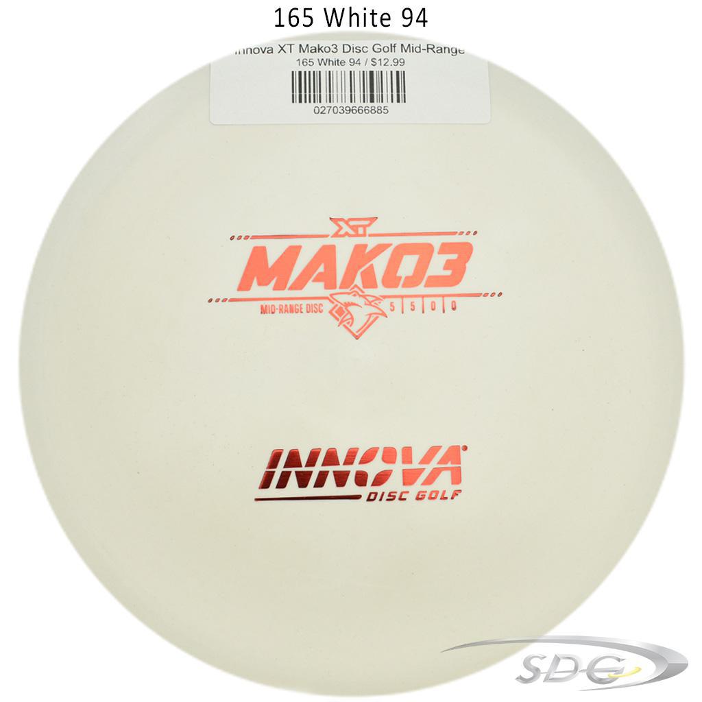 innova-xt-mako3-disc-golf-mid-range 165 White 94 