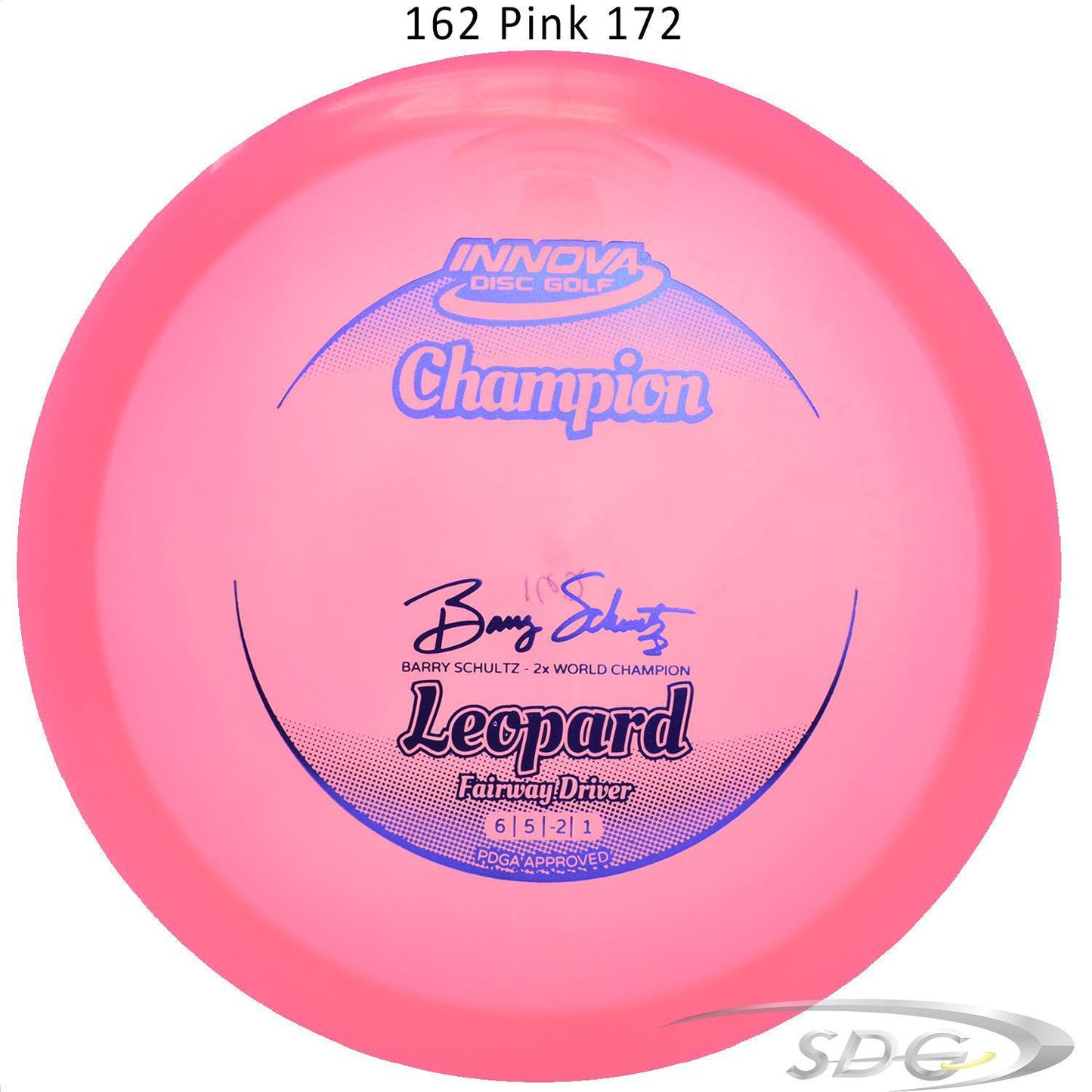 innova-champion-leopard-disc-golf-fairway-driver 162 Pink 172 