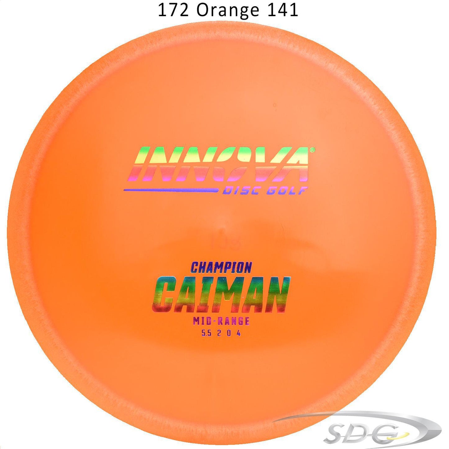 innova-champion-caiman-disc-golf-mid-range 172 Orange 141 