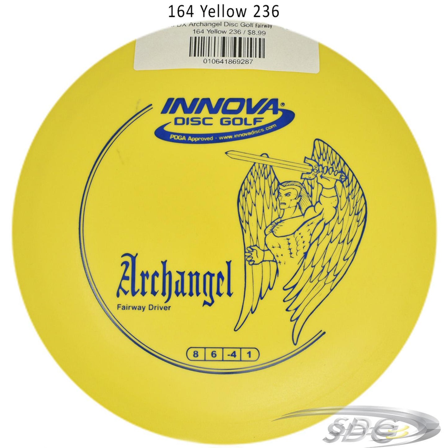 innova-dx-archangel-disc-golf-fairway-driver 164 Yellow 236 