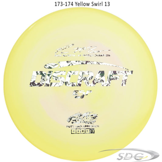 discraft-esp-zone-6x-paul-mcbeth-signature-series-disc-golf-putter 173-174 Yellow Swirl 13