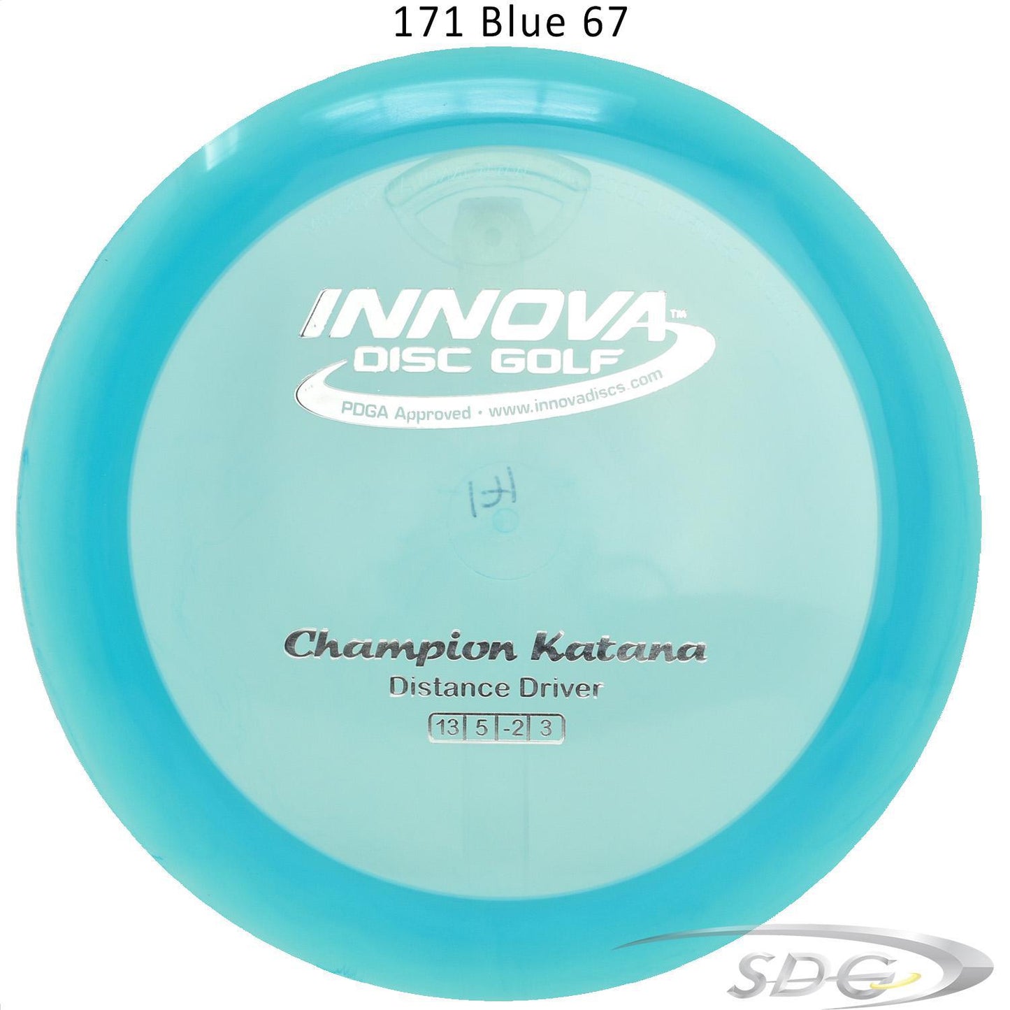 innova-champion-katana-disc-golf-distance-driver 171 Blue 67 