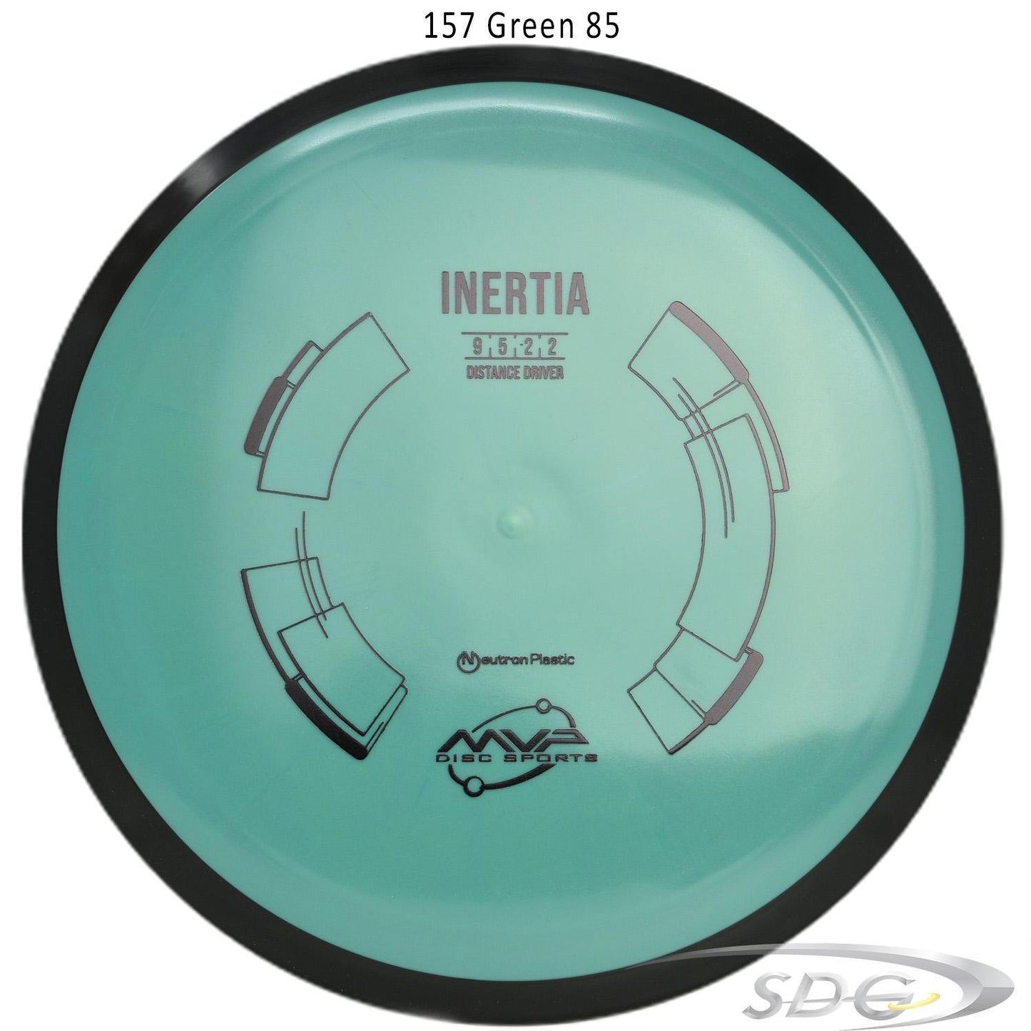 mvp-neutron-inertia-disc-golf-distance-driver 157 Green 85 