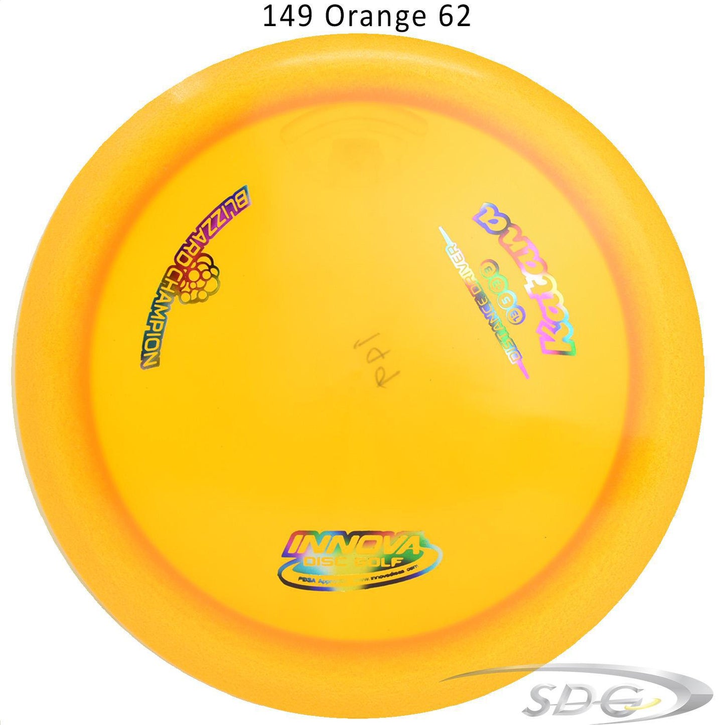 innova-blizzard-champion-katana-disc-golf-distance-driver 149 Orange 62 