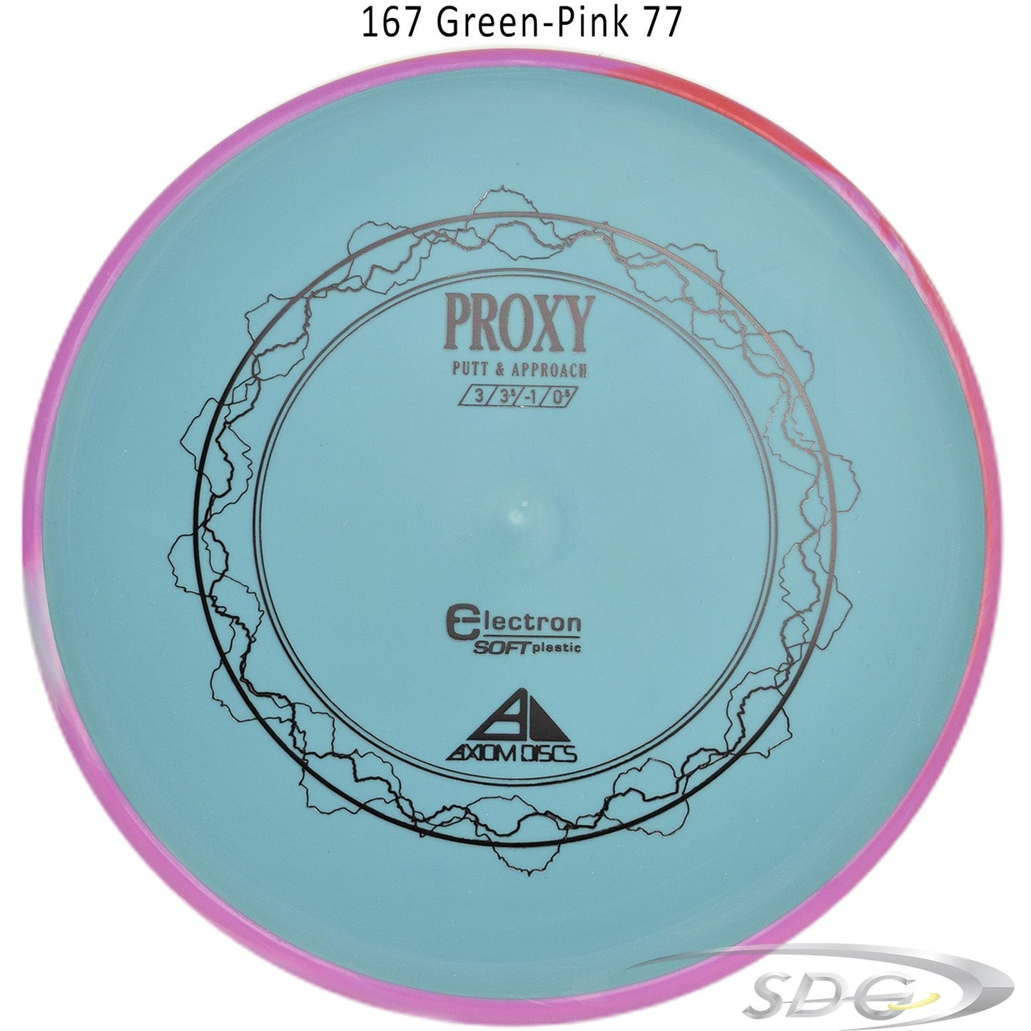 axiom-electron-proxy-soft-disc-golf-putt-approach 167 Green-Pink 77 