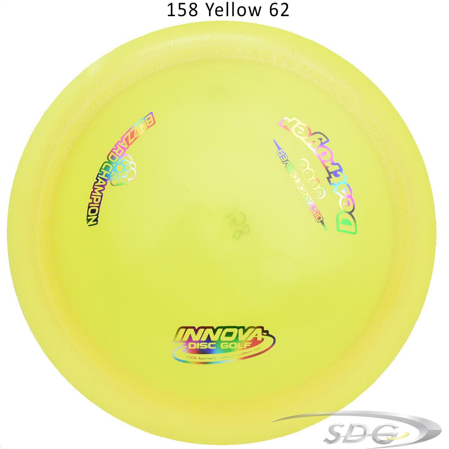innova-blizzard-champion-destroyer-disc-golf-distance-driver 158 Yellow 62 