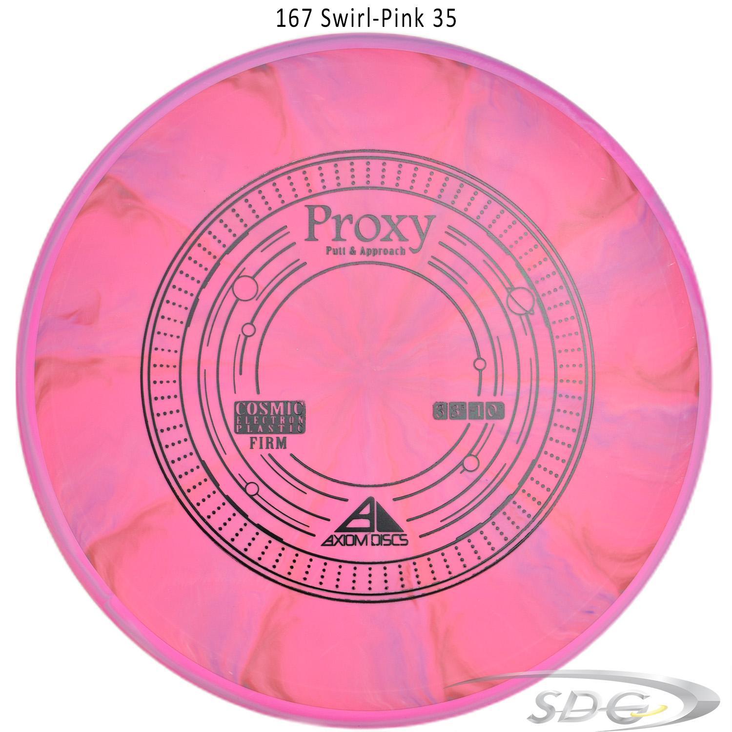 axiom-cosmic-electron-proxy-firm-disc-golf-putt-approach 167 Swirl-Pink 35 
