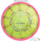 axiom-plasma-insanity-disc-golf-distance-driver 158 Green Swirl-Pink 82 