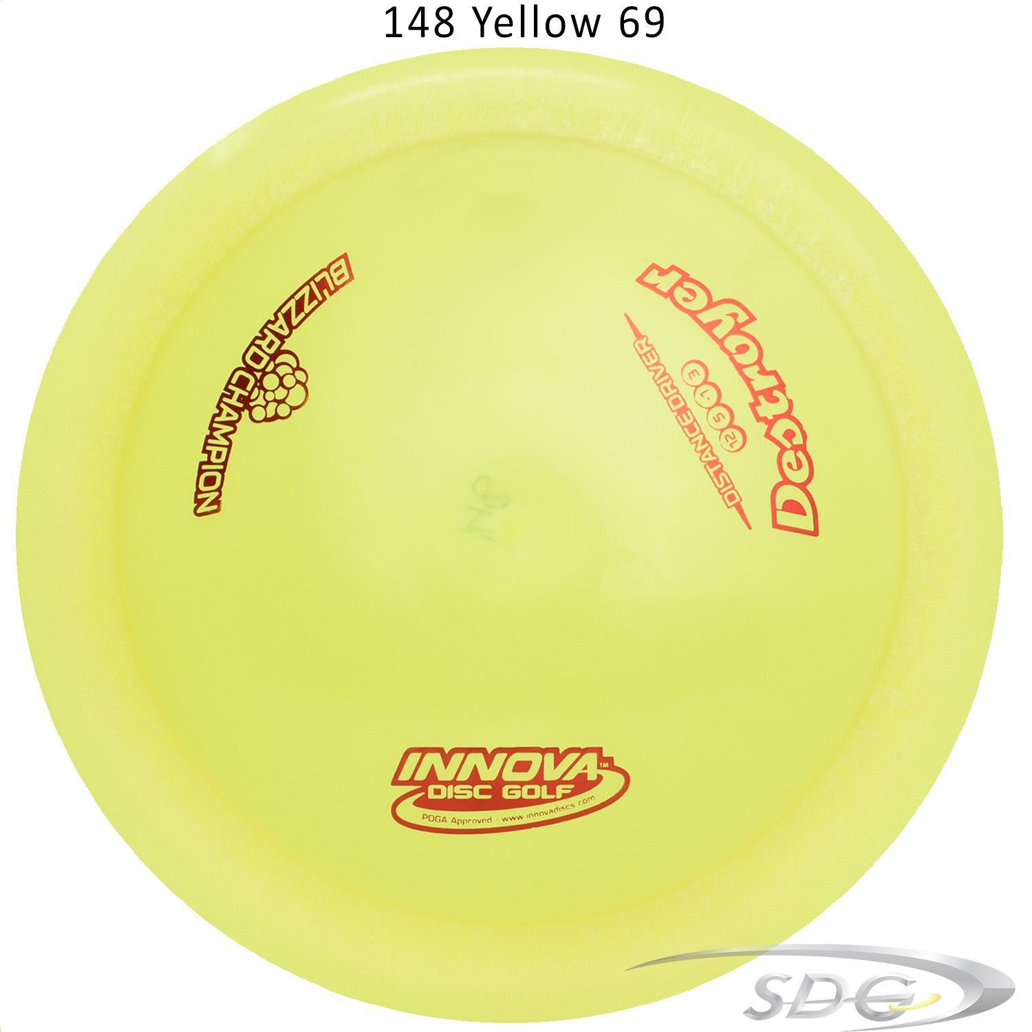 innova-blizzard-champion-destroyer-disc-golf-distance-driver 148 Yellow 69