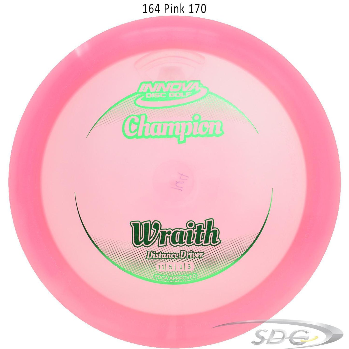 innova-champion-wraith-disc-golf-distance-driver 164 Pink 170 