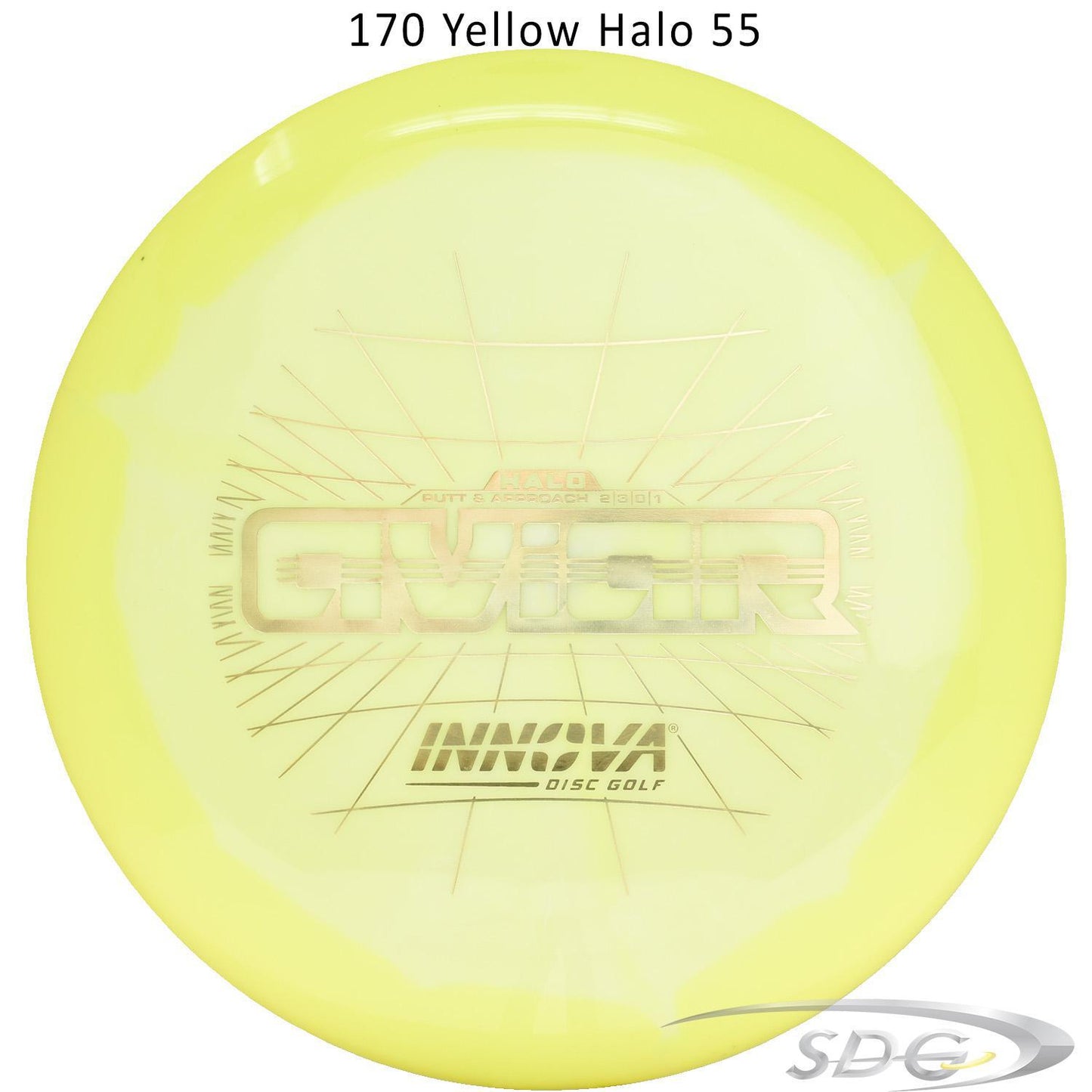 innova-halo-star-aviar-disc-golf-putter 170 Yellow Halo 55 