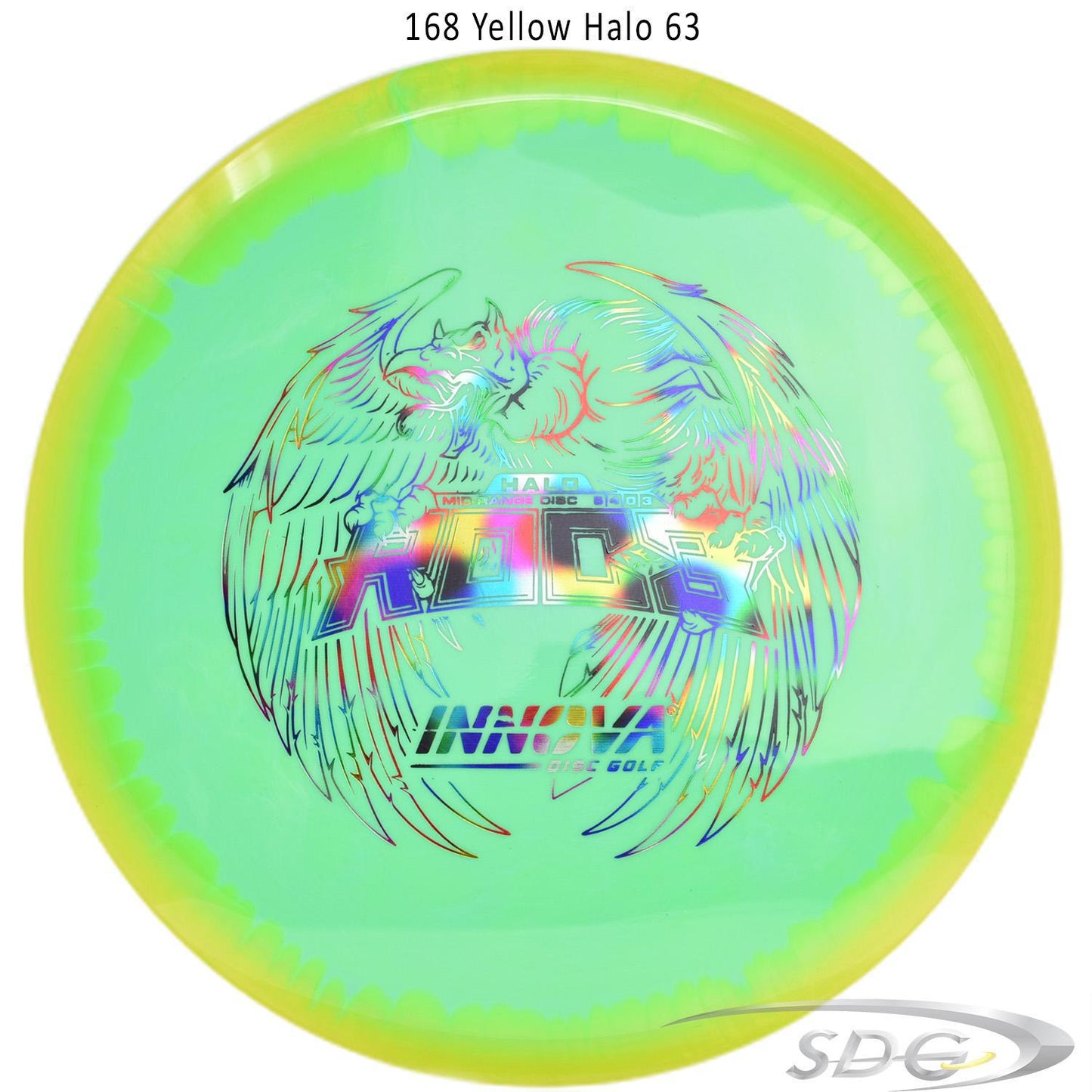 innova-halo-star-roc3-disc-golf-mid-range 168 Yellow Halo 63 