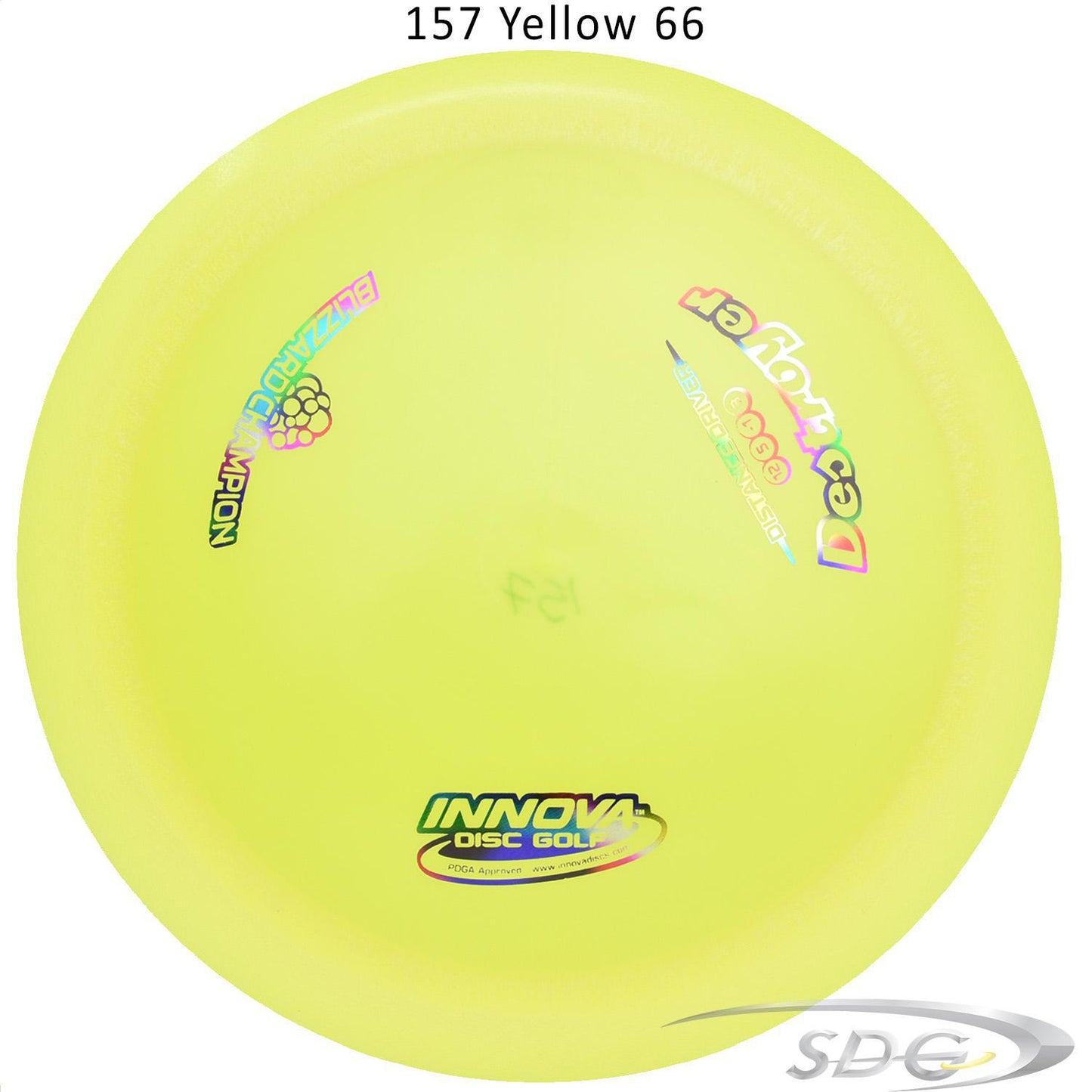 innova-blizzard-champion-destroyer-disc-golf-distance-driver 157 Yellow 66 