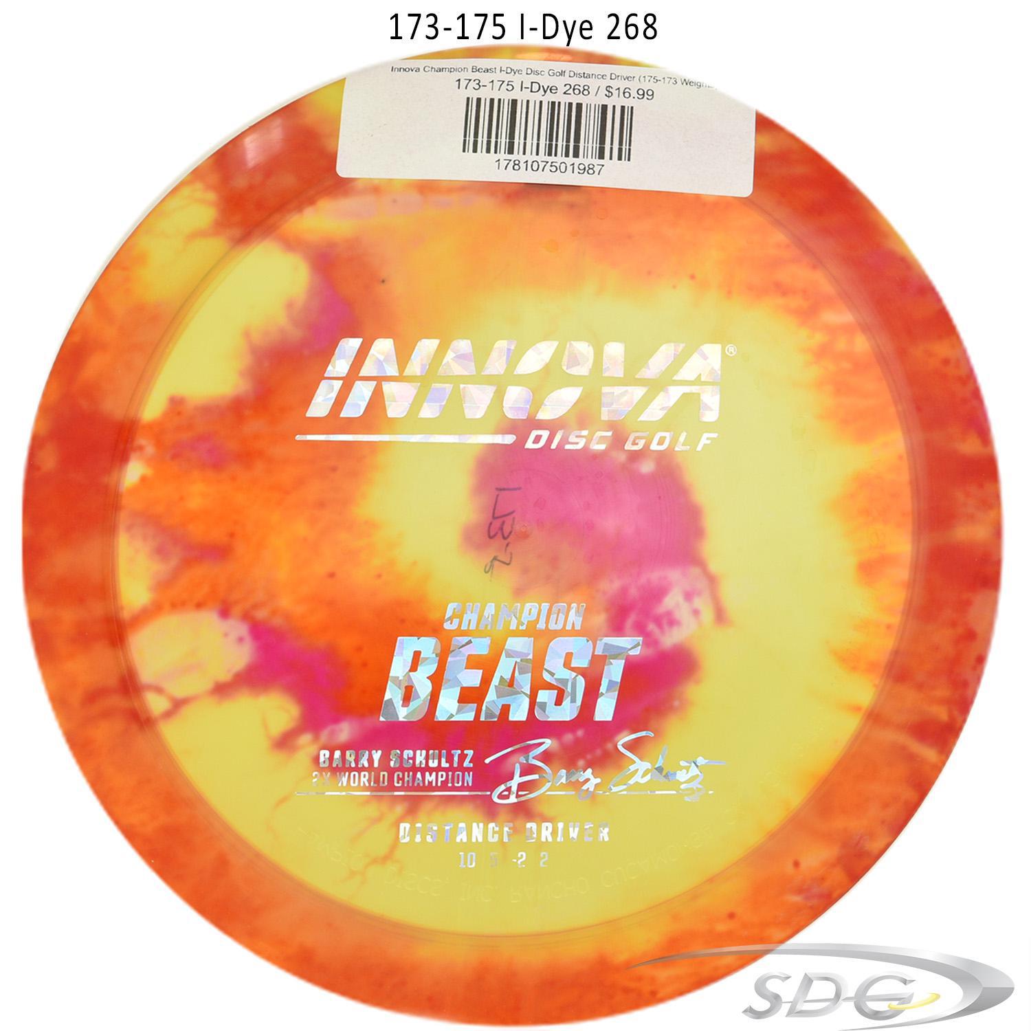 innova-champion-beast-i-dye-disc-golf-distance-driver 173-175 I-Dye 268 