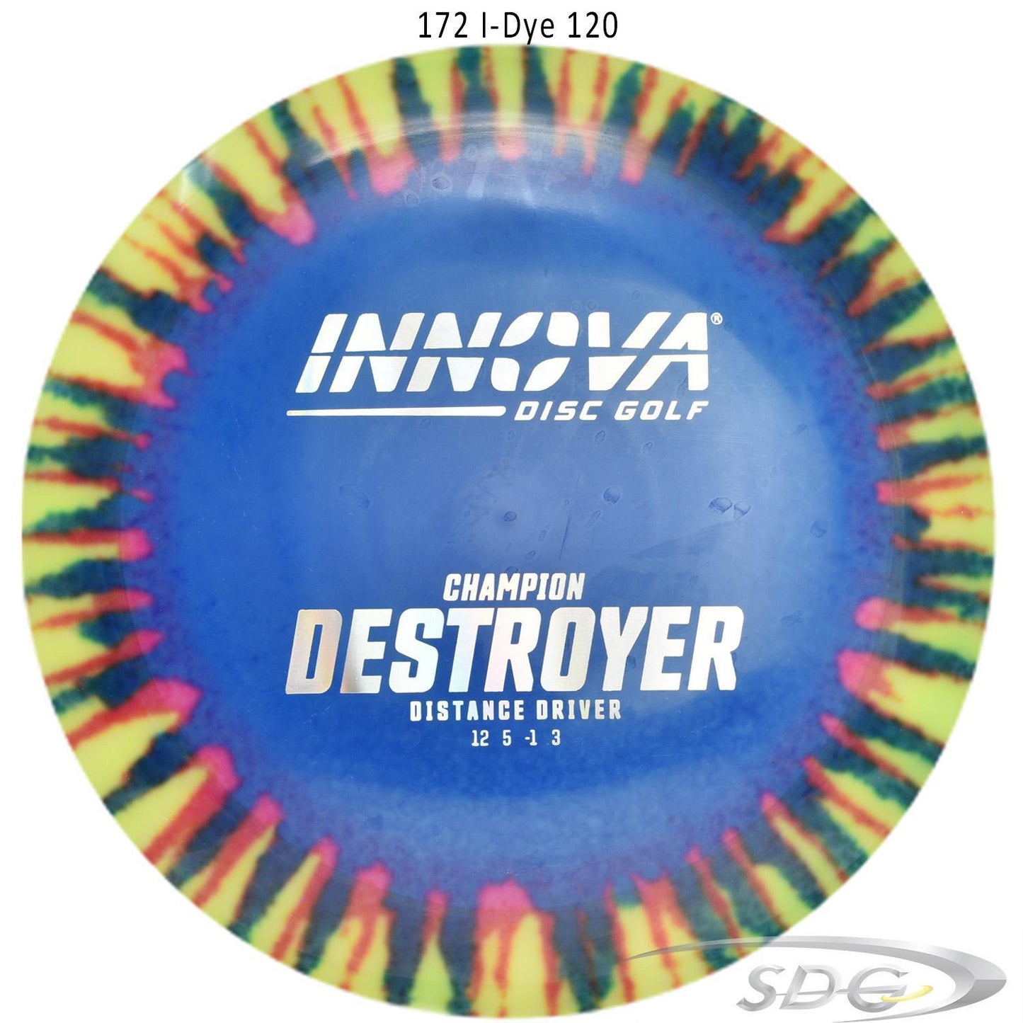 innova-champion-destroyer-i-dye-disc-golf-distance-driver 172 I-Dye 120 