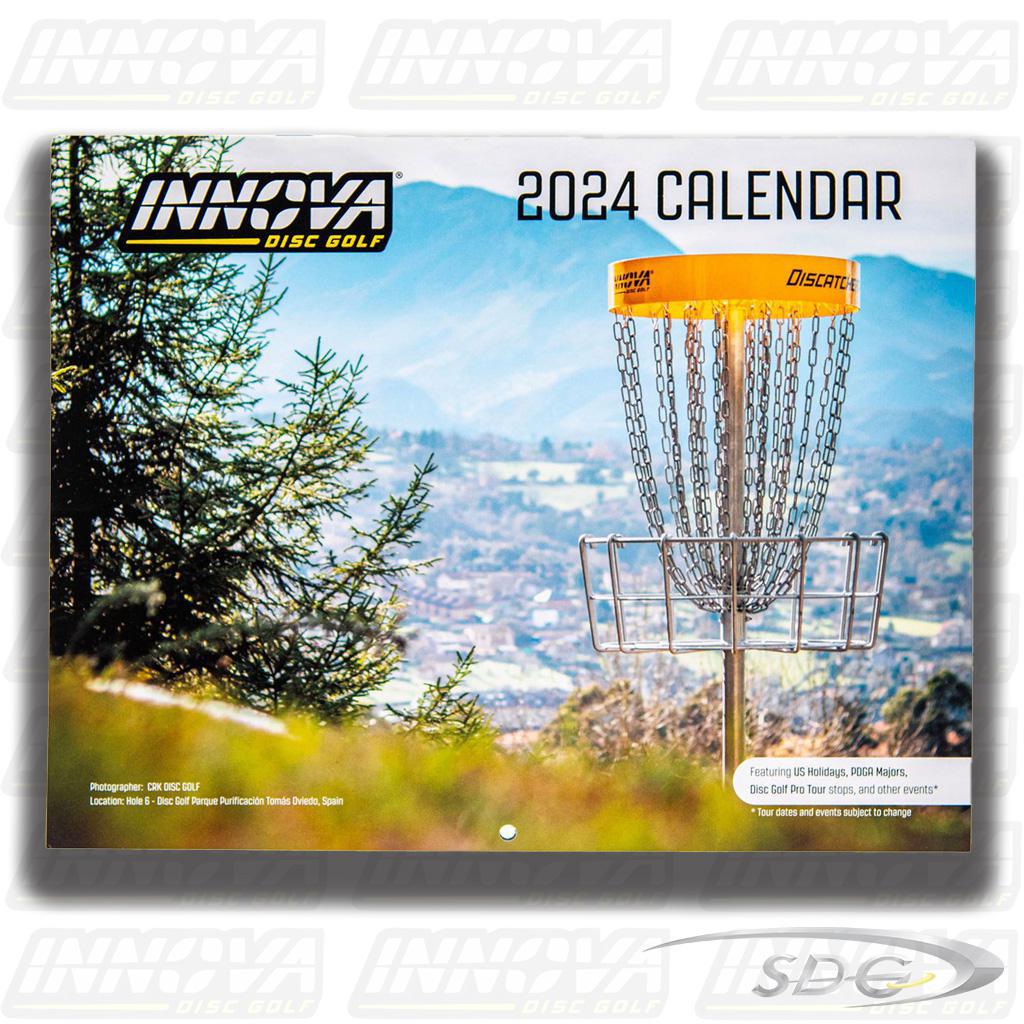 Innova 2024 Disc Golf Calendar