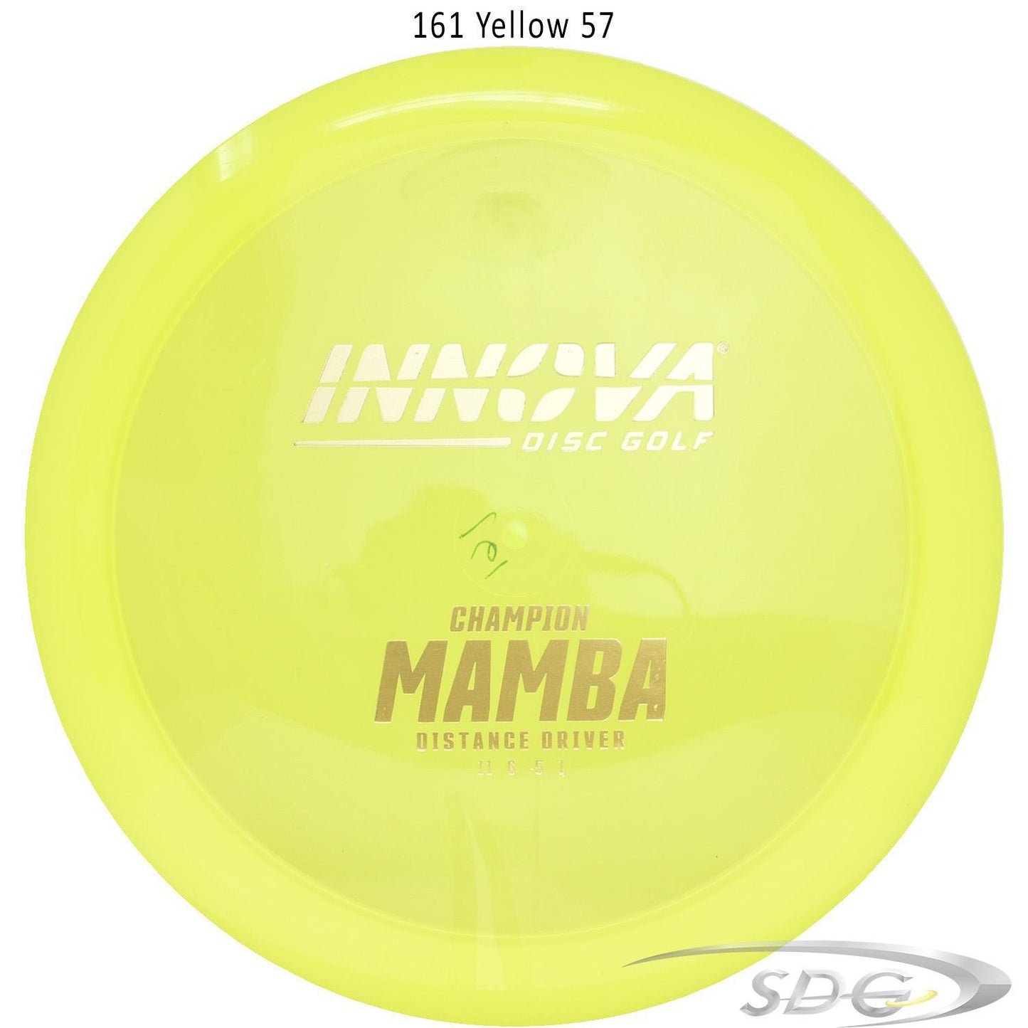 innova-champion-mamba-disc-golf-distance-driver 161 Yellow 57 