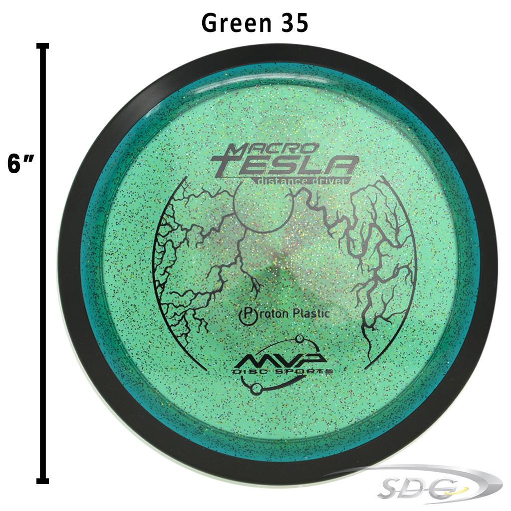mvp-proton-tesla-macro-disc-golf-mini-marker Green 35 