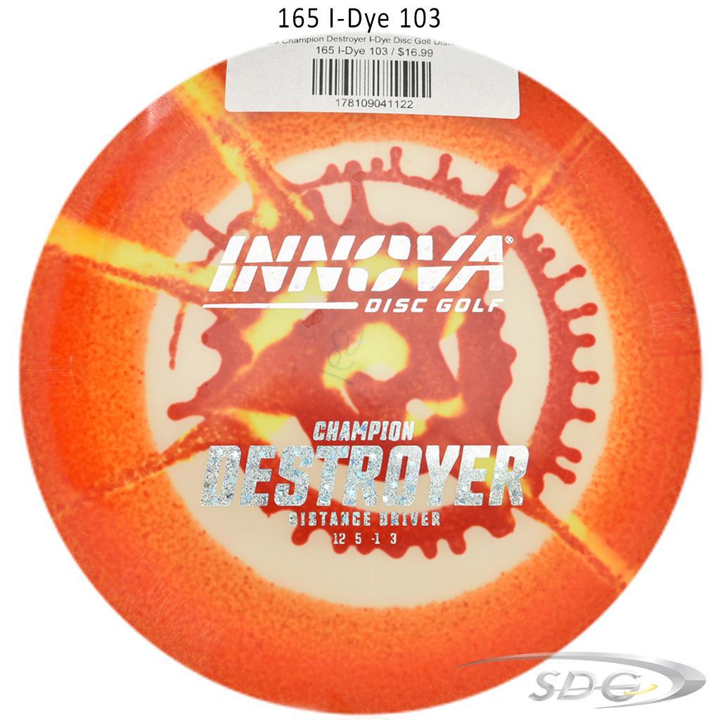 innova-champion-destroyer-i-dye-disc-golf-distance-driver 165 I-Dye 103 