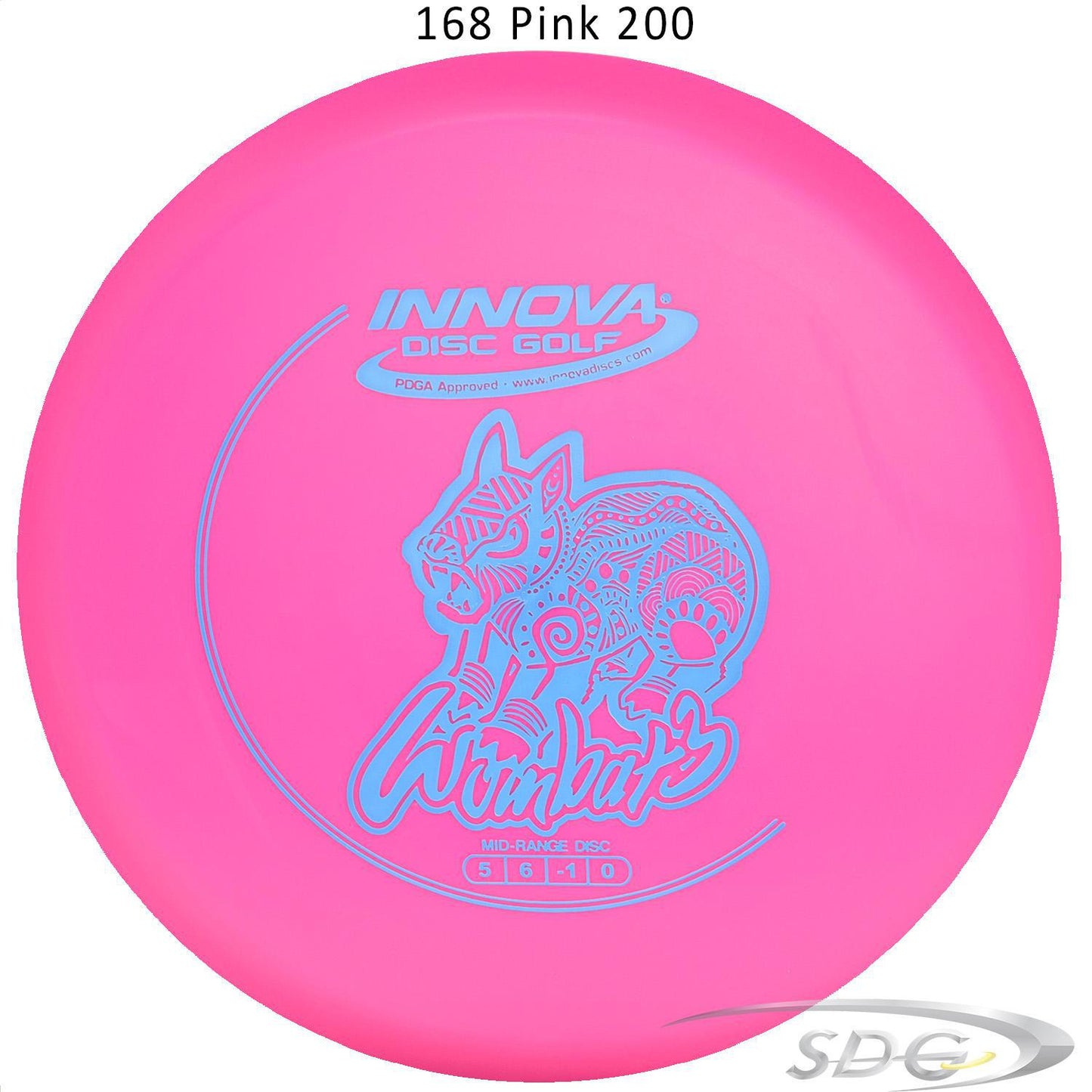 innova-dx-wombat3-disc-golf-mid-range 168 Pink 200 