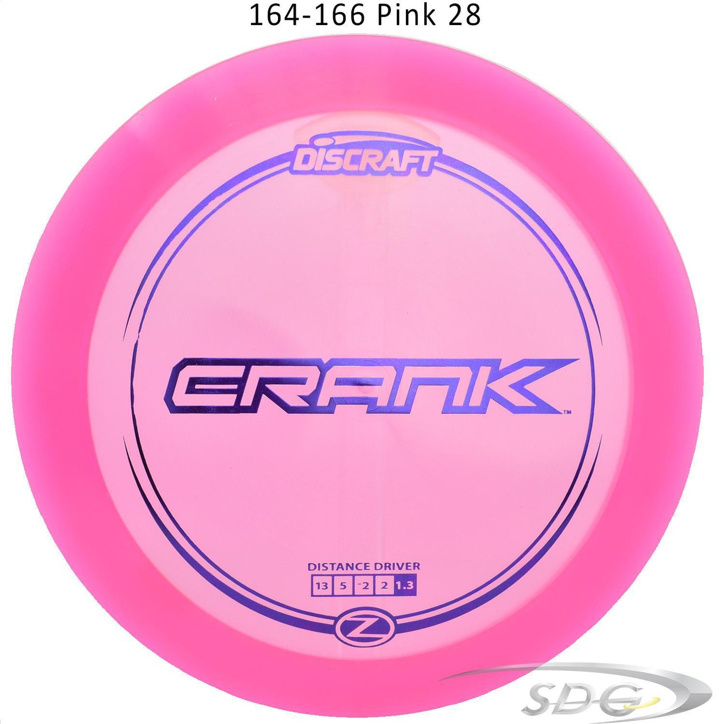 discraft-z-line-crank-disc-golf-distance-driver 164-166 Pink 28