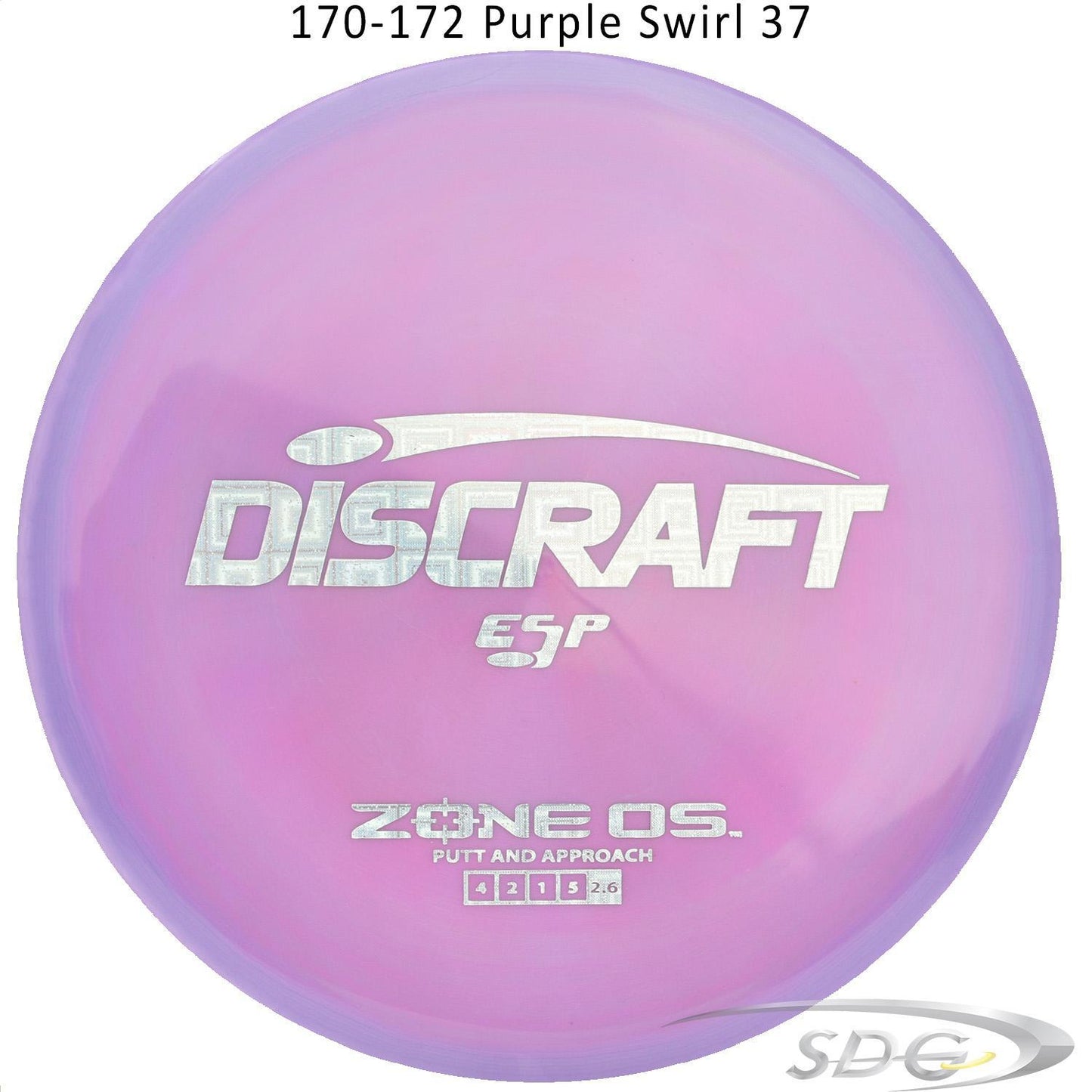 discraft-esp-zone-os-disc-golf-putter 170-172 Purple Swirl 37 