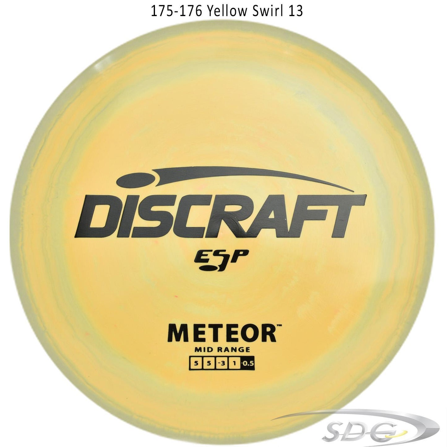 discraft-esp-meteor-disc-golf-mid-range 175-176 Yellow Swirl 13