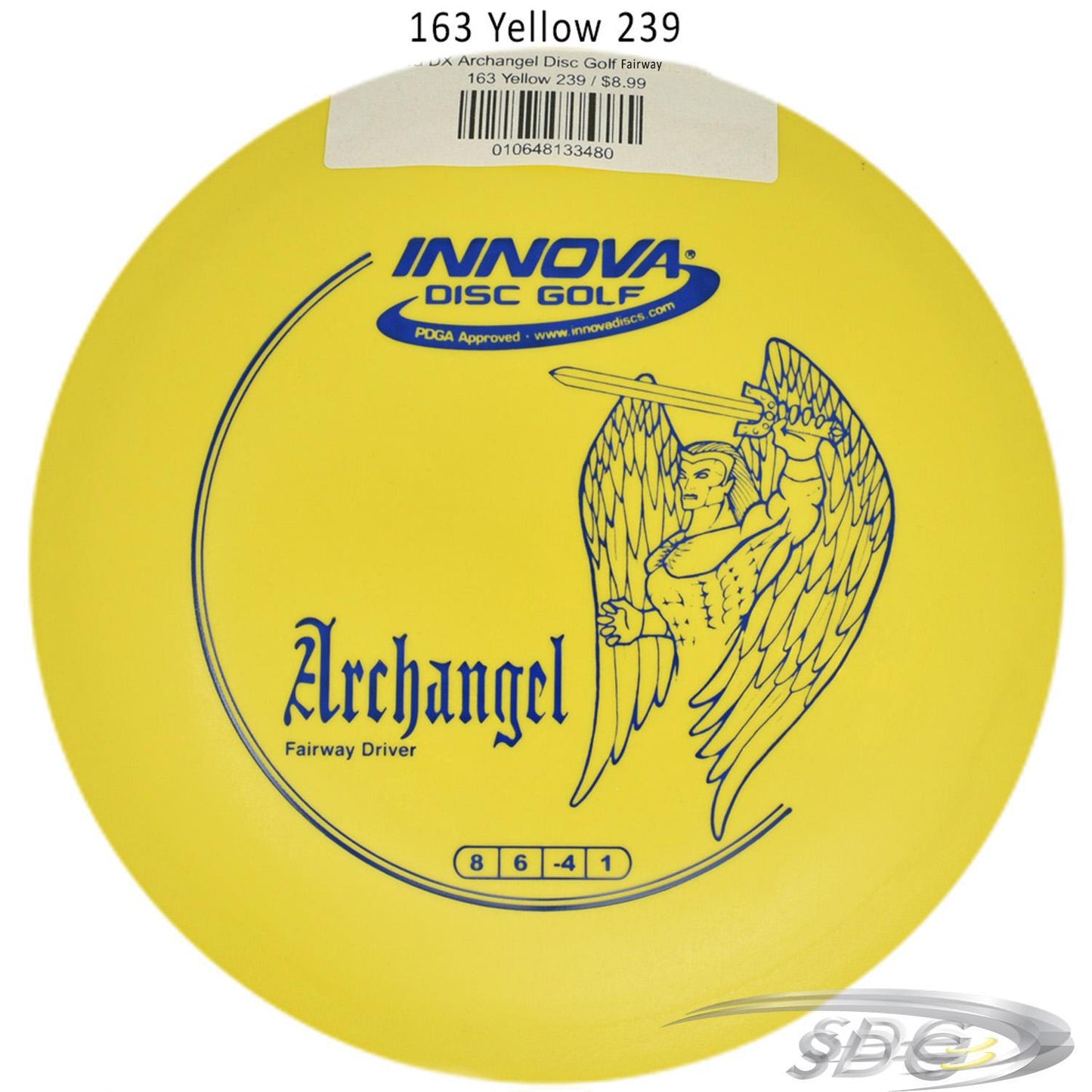 innova-dx-archangel-disc-golf-fairway-driver 163 Yellow 239 