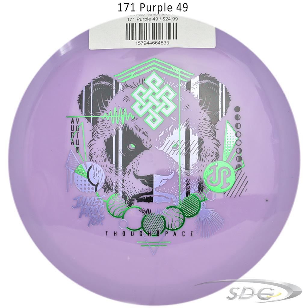 tsa-aura-votum-james-proctor-signature-series-disc-golf-fairway-driver 171 Purple 49 