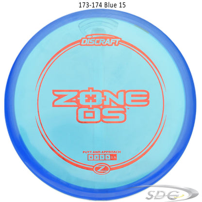 discraft-z-line-zone-os-disc-golf-putter 173-174 Blue 15