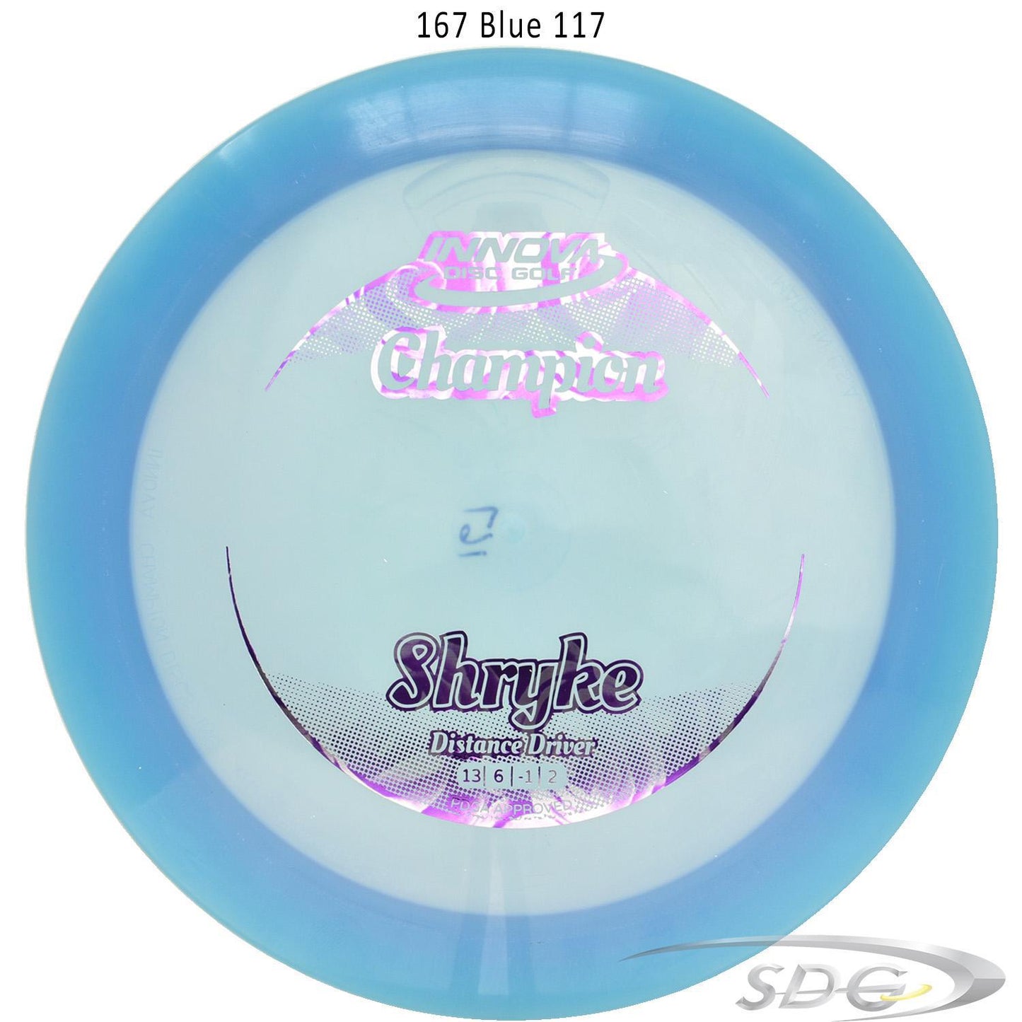 innova-champion-shryke-disc-golf-distance-driver 167 Blue 117 