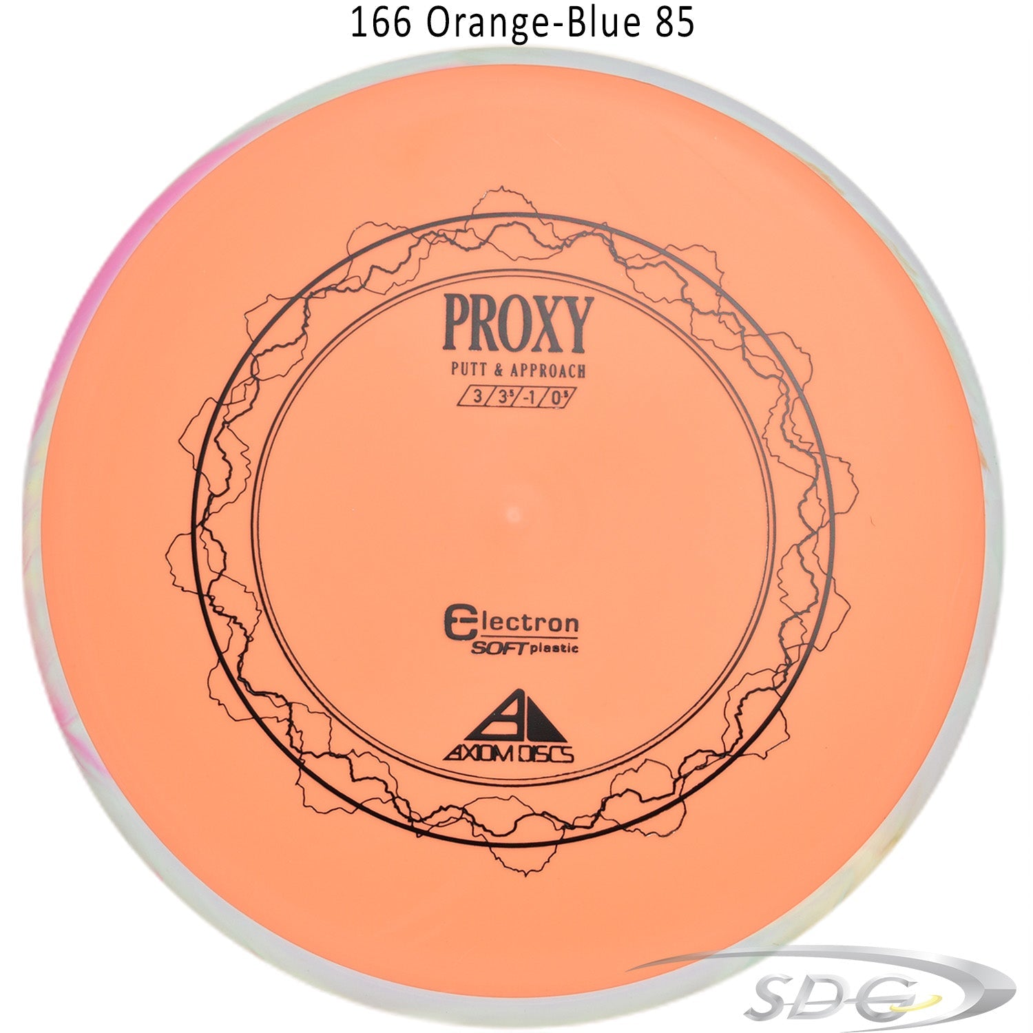 axiom-electron-proxy-soft-disc-golf-putt-approach 165 Orange-Blue 85 