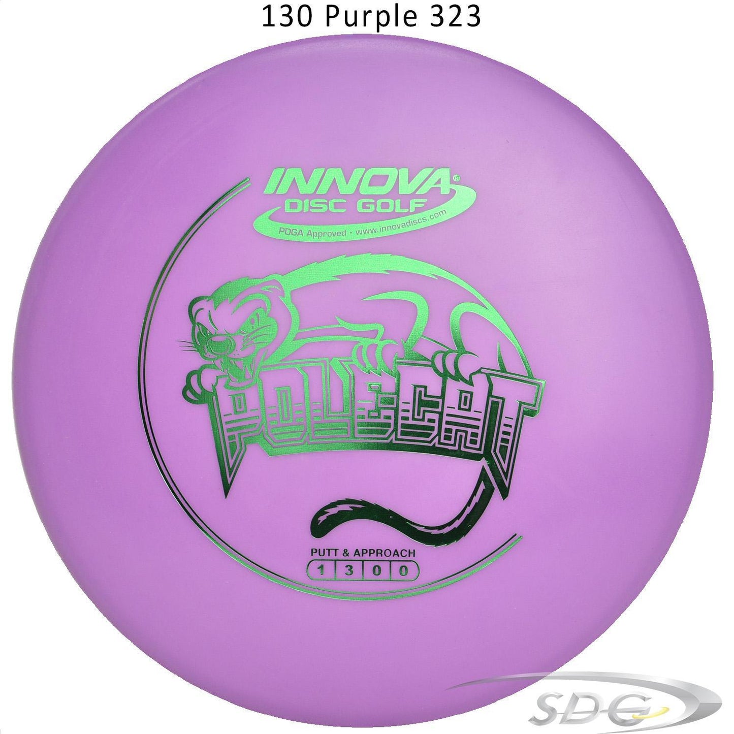 innova-dx-polecat-disc-golf-putter 130 Purple 323 