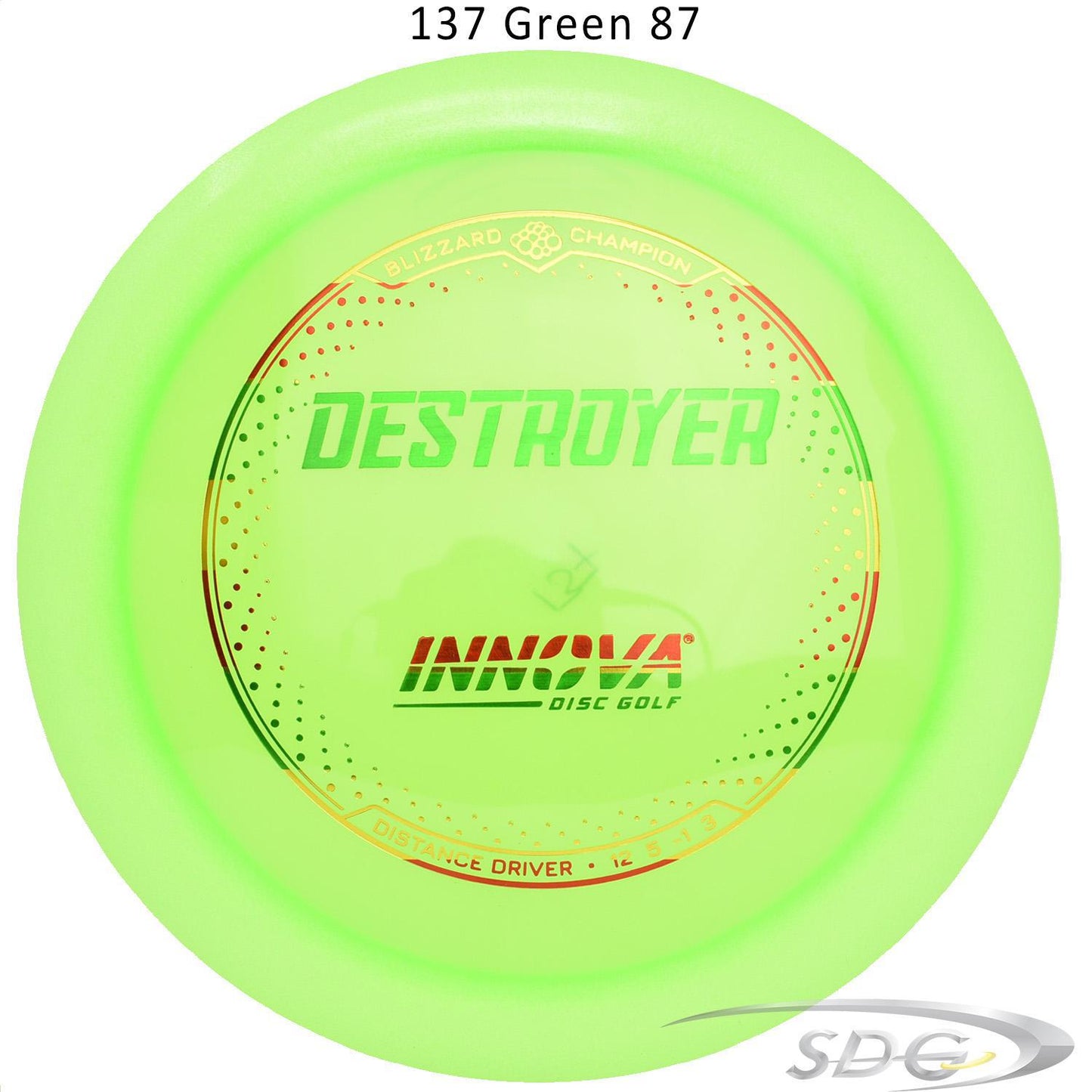 innova-blizzard-champion-destroyer-disc-golf-distance-driver 137 Green 87 