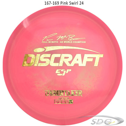 Discraft ESP Undertaker 6X Paul McBeth Signature Series Disc Golf Distance Driver