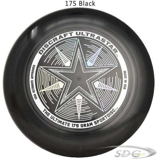 discraft-ultra-star-sportsdisc-disc-golf 175 Black