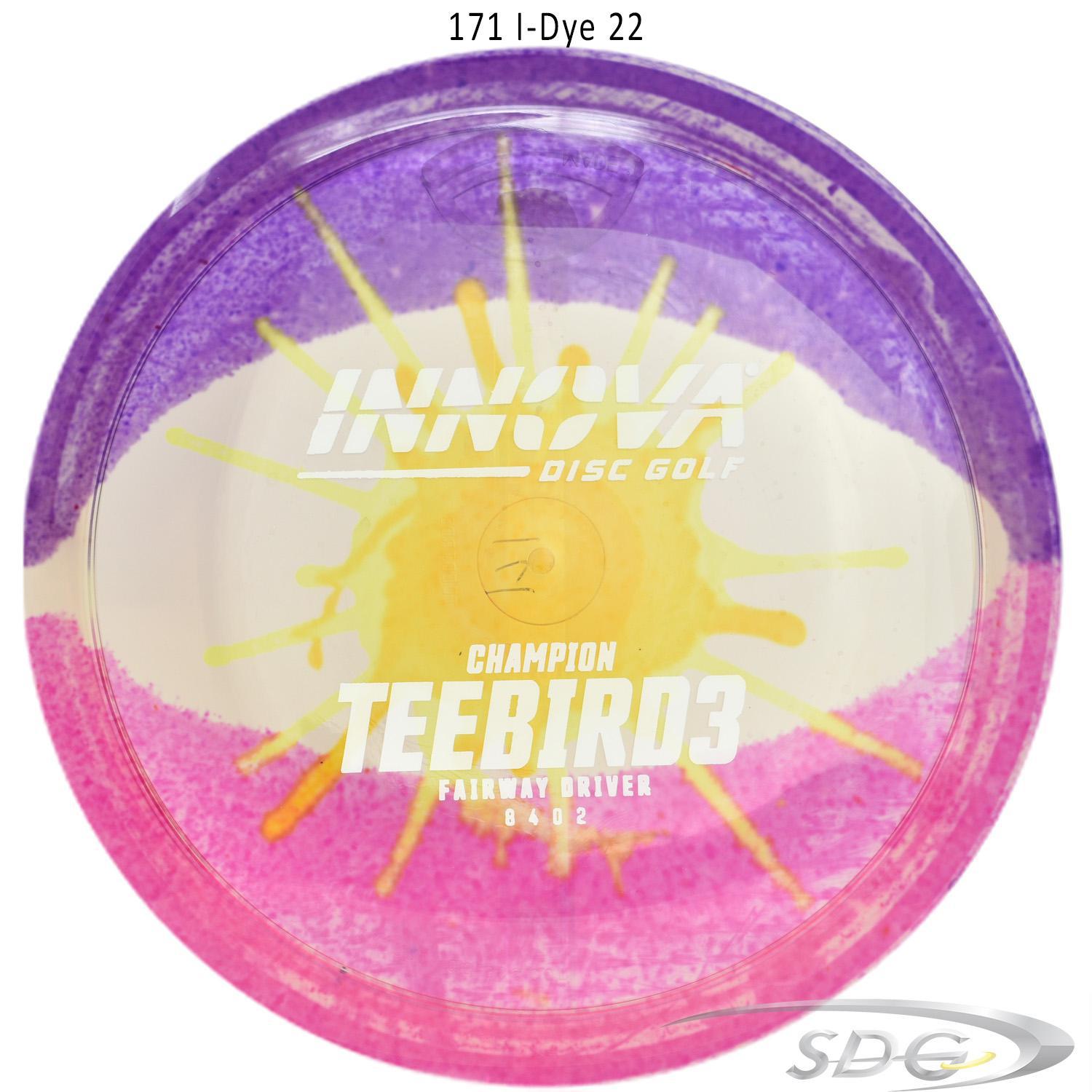 innova-champion-teebird3-i-dye-disc-golf-fairway-driver 171 I-Dye 22 