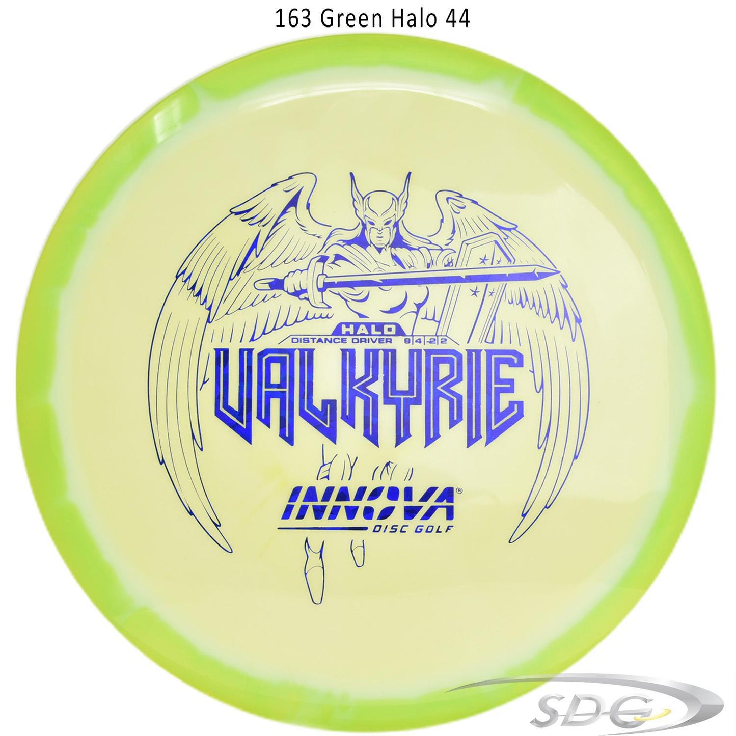 innova-halo-star-valkyrie-disc-golf-distance-driver 163 Green Halo 44 