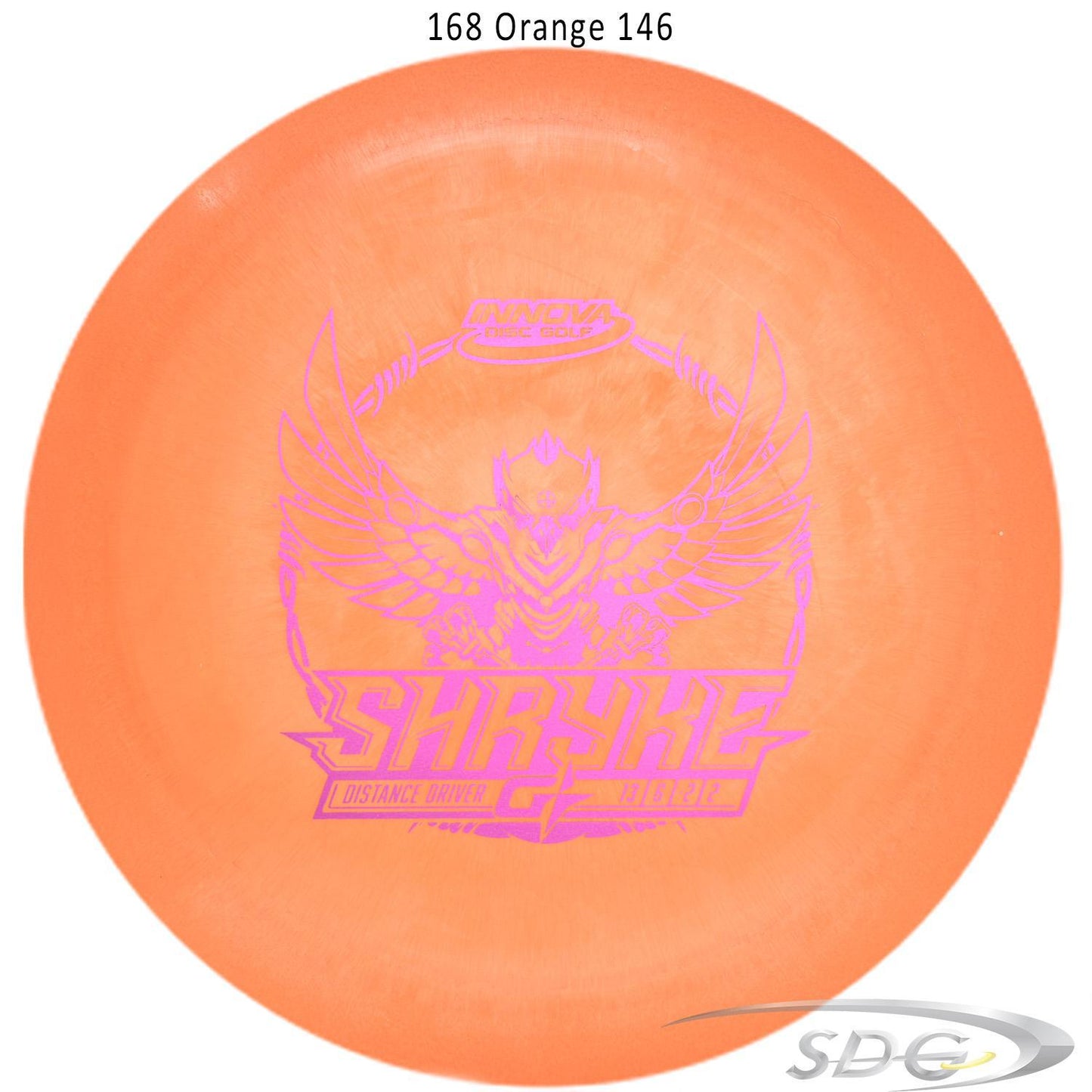 innova-gstar-shryke-disc-golf-distance-driver 168 Orange 146 