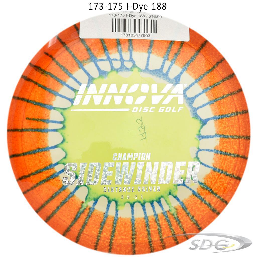 innova-champion-sidewinder-i-dye-disc-golf-distance-driver 173-175 I-Dye 188 