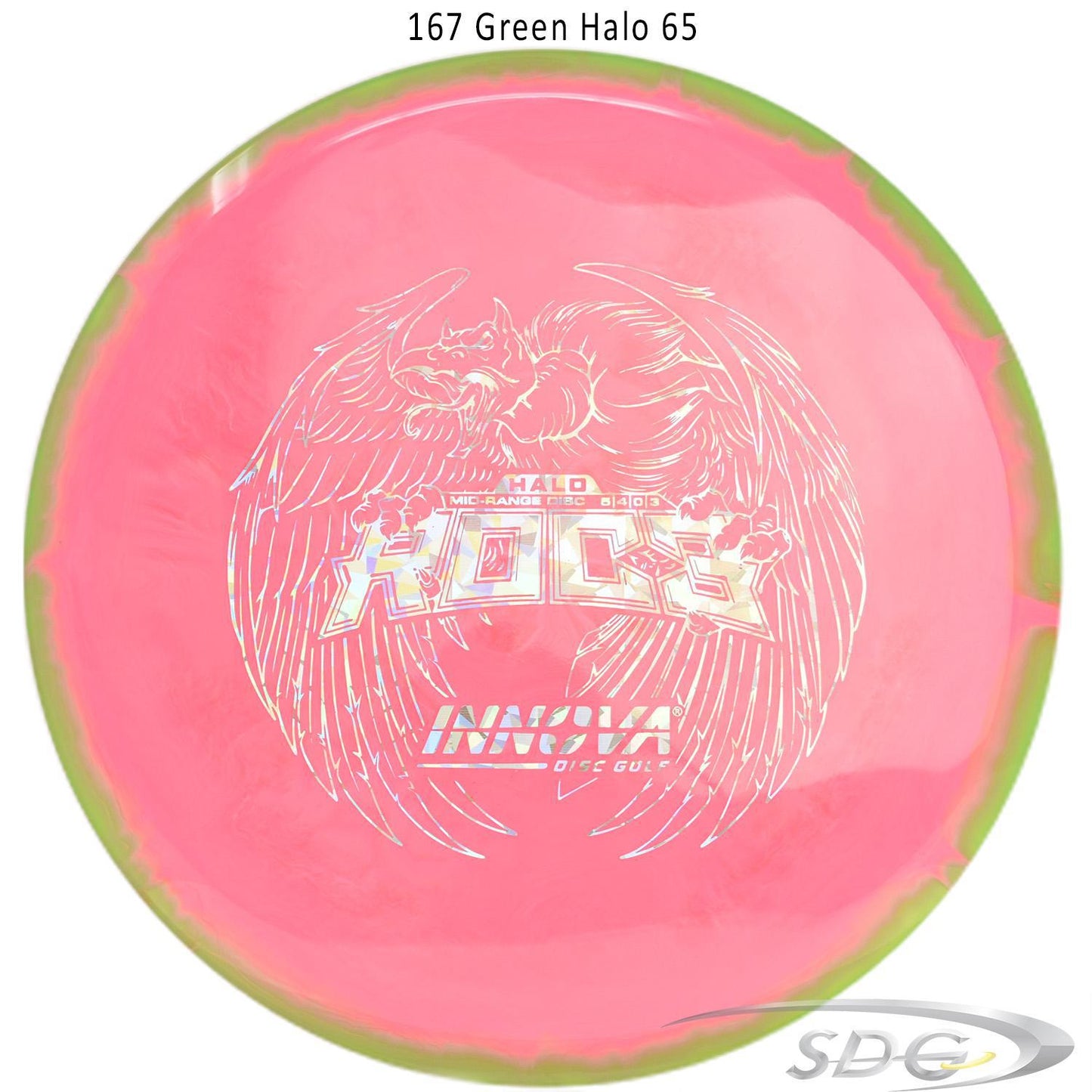 innova-halo-star-roc3-disc-golf-mid-range 167 Green Halo 65 