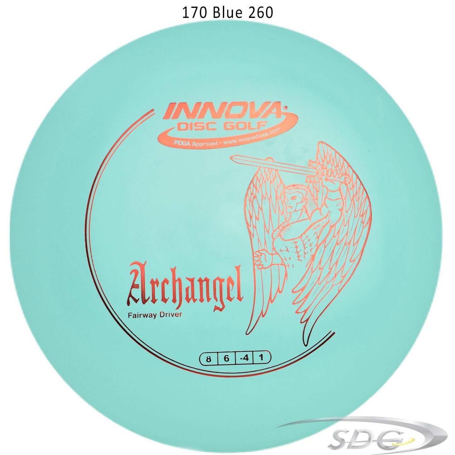 innova-dx-archangel-disc-golf-fairway-driver 170 Blue 260 